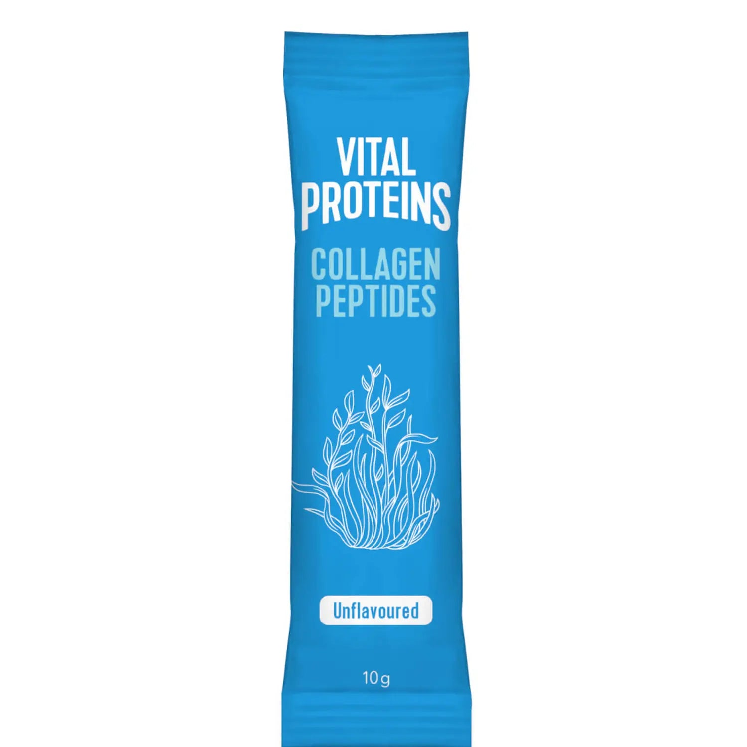 Front image: Vital Proteins Collagen Peptides sachet unflavoured 10g 