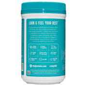 Back image: Vital Proteins Marine Collagen Peptides powder unflavoured tub 221g