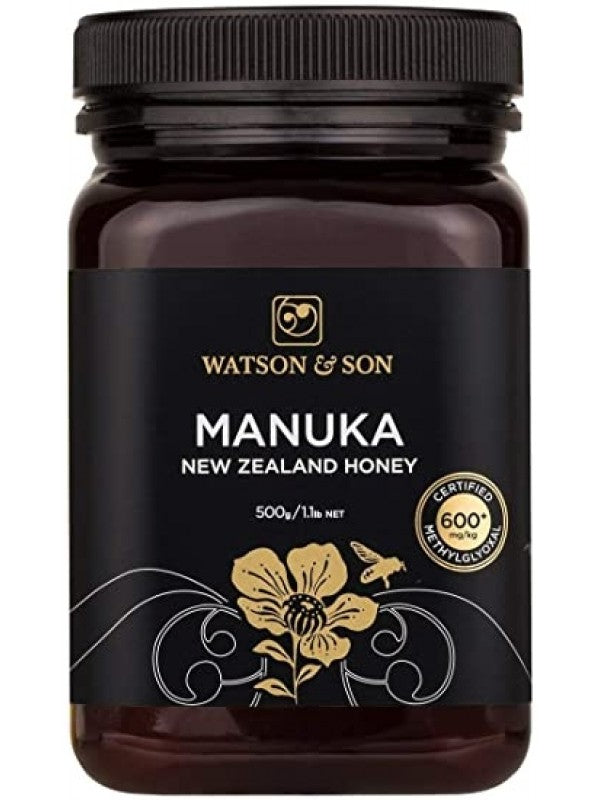 Watson&Son Black Label Manuka Honey MGS16+ 500g (MGO600)