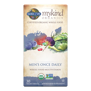 Garden of Life Organics Once Daily Men's Multivitamin  box  30 tablets