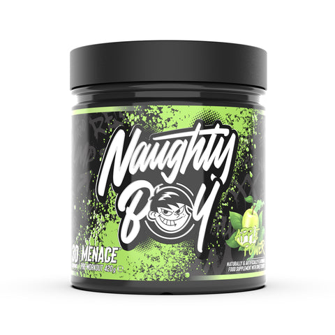 Naughty Boy Menace® Pre-Workout, Apple Power, 420g